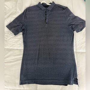 lululemon athletica Blue Polo Shirt